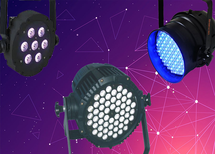 Có những loại đèn par led phổ biến nào hiện nay?